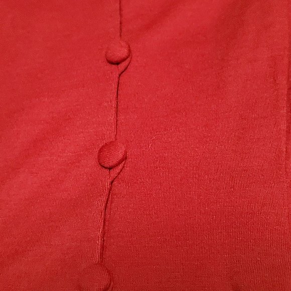 Sara Campbell Dress Petites Size Large Large Button Down New W Defects NWT Holes - Picture 8 of 12